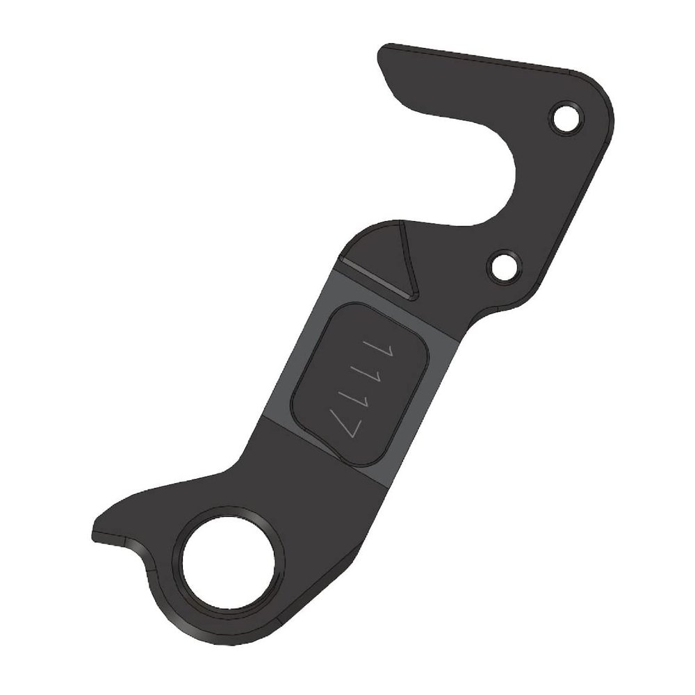 D1117 Derailleur Hanger Compatible/Replacement for GT Karakoram, Helion, Zaskar, XIZANG, Edge Ti, Corsa Bike.
