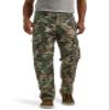 Relaxed Fit Stretch Cargo Pant, Green Brown Camo, 38W x 34L view 1