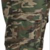 Relaxed Fit Stretch Cargo Pant, Green Brown Camo, 38W x 34L view 4