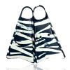 Tribe T2 Bodyboarding Swimfins - Great for Beach and Pool! Black/Grey/Red M view 2