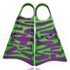 Tribe T2 Bodyboarding Swimfins - Great for Beach and Pool! Black/Grey/Red M view 3