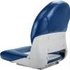 Tempress Navistyle High Back Folding Boat Seat (Blue/Gray) view 2