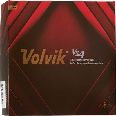 Volvik Tour VS4 Golf Balls: White, Dozen