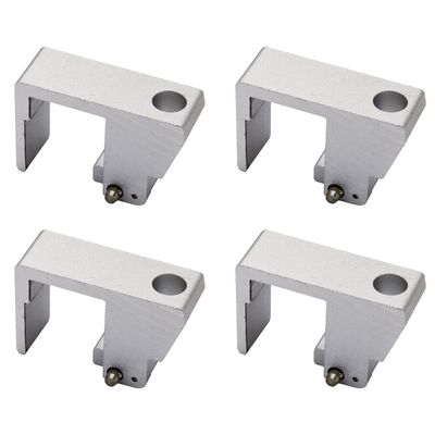 Extreme Max 3005.3878.4 Pontoon Rail Mount Fender Holder for Up to 1/2" Fender Line - Pack of 4