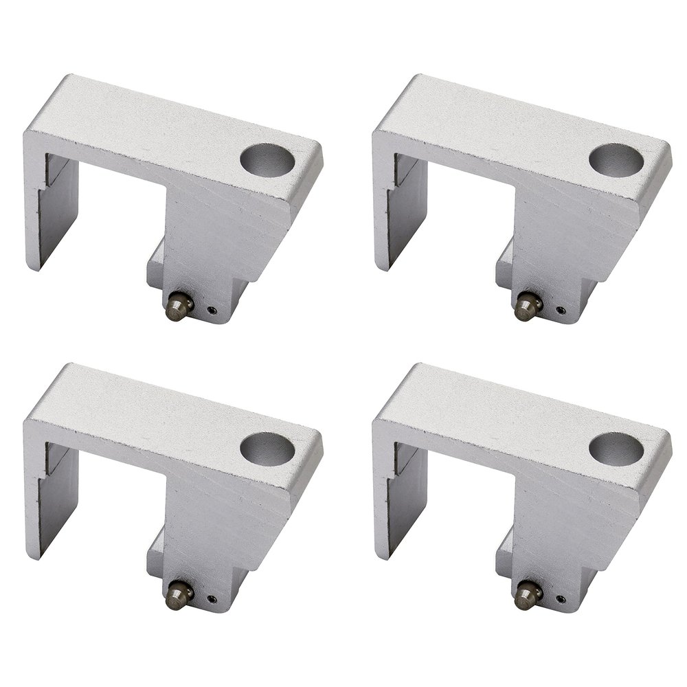 Extreme Max 3005.3878.4 Pontoon Rail Mount Fender Holder for Up to 1/2" Fender Line - Pack of 4