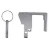 Extreme Max 3005.3878.4 Pontoon Rail Mount Fender Holder for Up to 1/2" Fender Line - Pack of 4 view 3