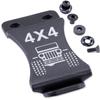 KYDEX Belt Clip for Holsters & Sheaths  (w/4x4 Engraving) - (Fits 1.75in Belts) - (Inside-The-Waistband/IWB) - (USA Made) - (w/Mounting Hardware) - (2 Pack) view 2
