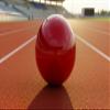 RT Red Girl's high School 103 mm 4kg Turned Shot Put - Track & Field 4 kg 103mm Lathe Turned Shot Put - Women's 4k Shot Put view 2