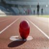 RT Red Girl's high School 103 mm 4kg Turned Shot Put - Track & Field 4 kg 103mm Lathe Turned Shot Put - Women's 4k Shot Put view 3