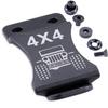 KYDEX Belt Clip for Holsters & Sheaths  (w/4x4 Engraving) - (Fits 1.50in Belts) - (Inside-The-Waistband/IWB) - (USA Made) - (w/Mounting Hardware) - (2 Pack) view 2