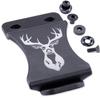 KYDEX Belt Clip for Holsters & Sheaths  (w/Buck Engraving) - (Fits 1.50in Belts) - (Inside-The-Waistband/IWB) - (USA Made) - (w/Mounting Hardware) - (2 Pack) view 2