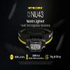 Jogging Companion : Nitecore NU43 Lighweight rechargeable headlamp - 1400 Lumens w/Nitecore UT05 Waist light 400 Lumens view 2