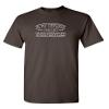 Defense Unsupervised Shirt Graphic Novelty Sarcastic Funny Tshirt XL Brown view 1