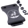 KYDEX Belt Clip for Holsters & Sheaths  (w/Crosshair Buck Engraving) - (Fits 1.50in Belts) - (Inside-The-Waistband/IWB) - (USA Made) - (w/Mounting Hardware) - (2 Pack) view 2
