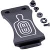 KYDEX Belt Clip for Holsters & Sheaths  (w/Silhouette Target Engraving) - (Fits 1.75in Belts) - (Inside-The-Waistband/IWB) - (USA Made) - (w/Mounting Hardware) - (2 Pack) view 2