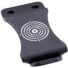 KYDEX Belt Clip for Holsters & Sheaths  (w/Bullseye Target Engraving) - (Fits 1.75in Belts) - (Inside-The-Waistband/IWB) - (USA Made) - (2 Pack) view 2