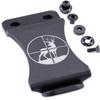 KYDEX Belt Clip for Holsters & Sheaths  (w/Crosshair Buck Engraving) - (Fits 1.75in Belts) - (Inside-The-Waistband/IWB) - (USA Made) - (w/Mounting Hardware) - (2 Pack) view 2