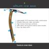 TRANGO Altum Ice Ax - Lightweight Aluminum Mountaineering Axe, Steel Pick, Plantable Shaft, Alpine Climbing, Gold, 45 cm view 2