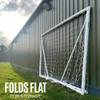 QUICKPLAY Q-Fold Soccer Goal | 30-Second Folding Design for Easy Setup | Portable & Weatherproof uPVC Soccer Goal for Backyard | Durable Post for Adults & Kids view 2