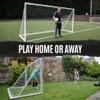 QUICKPLAY Q-Fold Soccer Goal | 30-Second Folding Design for Easy Setup | Portable & Weatherproof uPVC Soccer Goal for Backyard | Durable Post for Adults & Kids view 4
