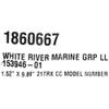 Triton Boat Raised Emblem Decal Sticker | 21 TRX view 4