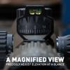 Monstrum Next Level Series Scope Turret Magnifying Glass with Level Bubble | 30 mm Diameter view 2
