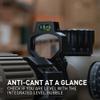 Monstrum Next Level Series Scope Turret Magnifying Glass with Level Bubble | 30 mm Diameter view 3