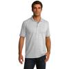 Clothe Co. Mens Short Sleeve Jersey Knit Polo Shirt, Ash,XL view 1