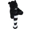 Callaway AM Bear UT BLK SS 23 Headcover for UT, Count-Tag Replaceable (3.4.5.6.7)) Black Women