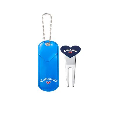 Callaway Women's AC CG LOVE CW H-DIVOT TOOL NVY SS 23 Divot Tool, Navy