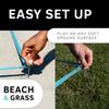 Waboba Battle Bird - Rethink Your Paddle Game  Backyard Set Includes: 2 Wearable Paddles, 2 Small Birdies and a Easy Court to Set-up with Stakes - Size 200 x 120 x 228 mm view 3