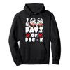 100 Days of School Pre-k Dalmatian Dog Kids 100 Days Smarter Pullover Hoodie view 1