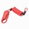 Doppy Helmet Lock Helmet Bike/Motorcycle Lock Cable Anti-Theft Bicycle Locks Combination Lock Cycling Cable Lock(Red) view 4