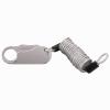 Doppy Helmet Lock Helmet Bike/Motorcycle Lock Cable Anti-Theft Bicycle Locks Combination Lock Cycling Cable Lock(Silver) view 1