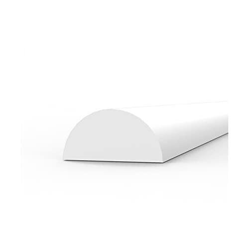 AK Interactive Styrene Half Cane - 4.00 Diameter x 350mm