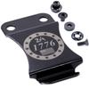 KYDEX Belt Clip for Holsters & Sheaths  (Flush Mount Design - w/2nd Amendment - 1776 Engraving) - (Metal) - (Inside-The-Waistband/IWB) - (Fits 1.75in Belts) - (w/Mounting Hardware) - (2 Pack) view 2