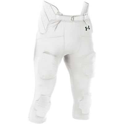 Under Armour Gameday Armour Integrated Football Pant Youth, White, Medium