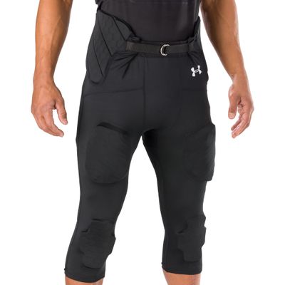 Under Armour Gameday Integrated Football Pants Adult, Adult Football Pants with Pads Black