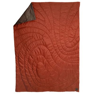 Kijaro Native Camp Quilt | Printed Outdoor Camping Blanket | 55" x 79" | Anza Borrego Orange, 1-Person
