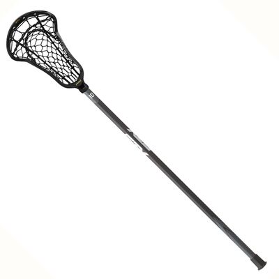 STX Lacrosse Exult Pro Complete Women's Stick w/Lock Pocket, Black