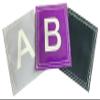 Tumbl Trak New Sticky Manipulatives - Letters Spot Markers - Non-Slip Velcro Carpet Marker - for Gymnastics and Cheer Agility Training view 2