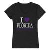 I Love Florida Southwestern The Buccaneers Women's Tee T-Shirt - Black, XX-Large view 1