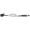 Dakine PEAHI Leash 12FT X 7/16IN W Easy Clip Clear/Yellow OSFM view 1