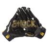 Shock Doctor Showtime Receiver Glove, Black/Gold Chain S view 2