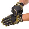 Shock Doctor Showtime Receiver Glove, Black/Gold Chain S view 3