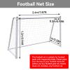 Kids Soccer Goal for Backyard, Soccer Goal Net Replacement Foldable Soccer Practice Net Kids Youth Soccer Training Equipment 7.87x3.94x0.98 x 3.28ft view 3