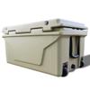Plastic Material Khaki Color ice Cooler Box 65QT Camping ice Chest Beer Box Outdoor Fishing Cooler view 4