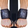 Wrist Wraps for Weightlifting - 18" Heavy Duty Support for Working Out, Gym Accessories for Men - Use for Lifting, Crossfit, Fitness, Exercise, Bench Press, Powerlifting (Black) view 1