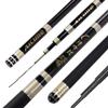ZFF Spining Fishing Rods Carp Carbon Telescopic Ultra-Light Super Hard Stream Hand Pole 3.6m 3.9m 4.5m 4.8m 5.4m 5.7m 6.3m 7.2m Fish Tackle Black Pit (Size : 7.2m) view 1