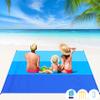 BYDOLL Beach Blanket Waterproof Sandproof 78''81'' 1-5 Adults Oversized Lightweight Large Picnic Mat Waterproof Sandproof Blanket for Beach Camping Hiking Travel view 1